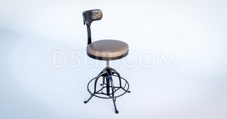 D5lib Chair Barstool Vol 02