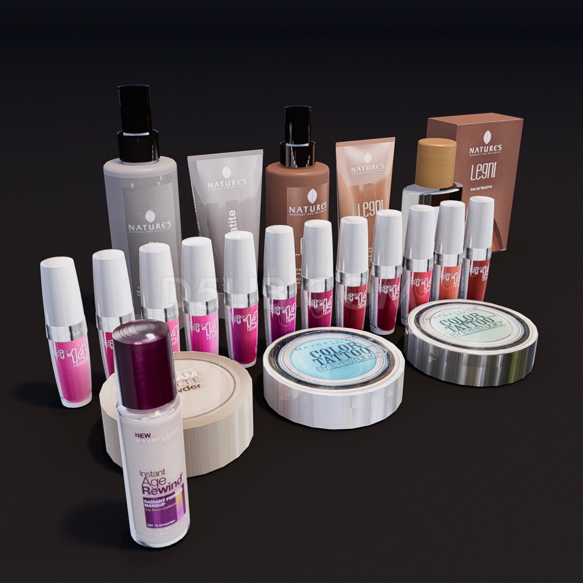 Free Beauty Collection Assets For D5 Render Download-106