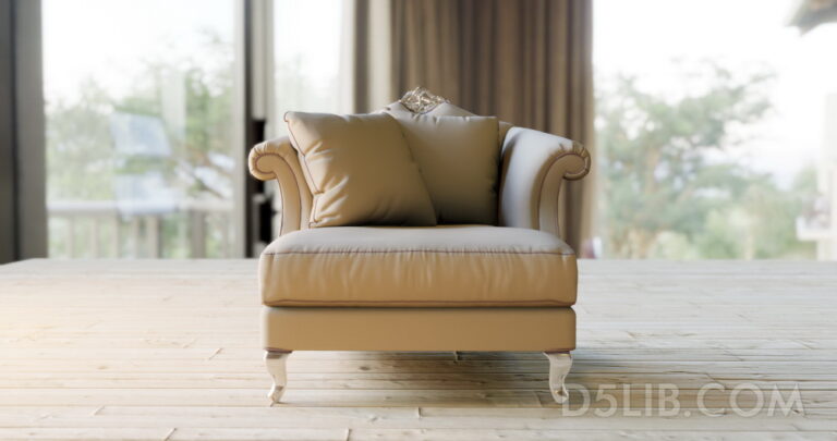 Free Sofa Model Assets For D5 Render Download-137