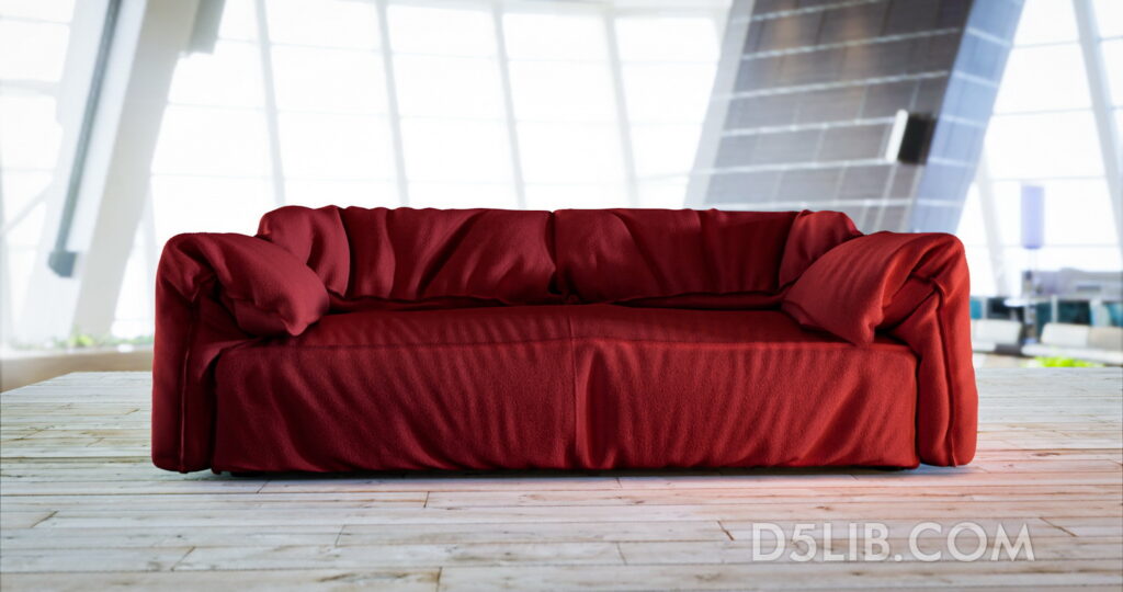 Free Sofa Model Assets for D5 Render Download-139