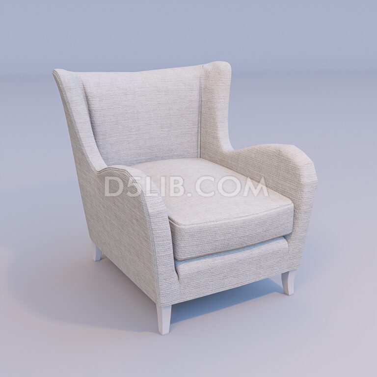 Free Caracole Chair Model Assets For D5 Render Download-190