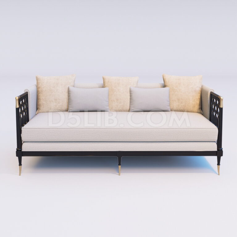 Free Caracole Sofa Model Assets For D5 Render Download-200