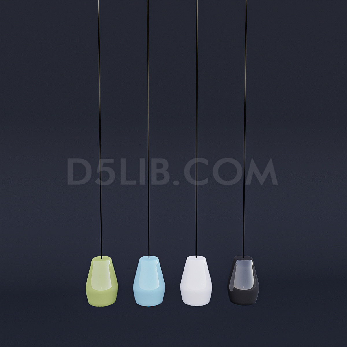 Free Ceiling Light Model Assets For D5 Render Download-163