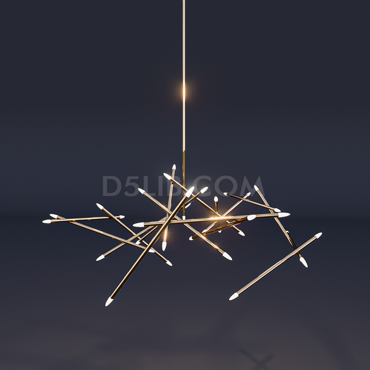 Free Ceiling Light Model Assets For D5 Render Download-168