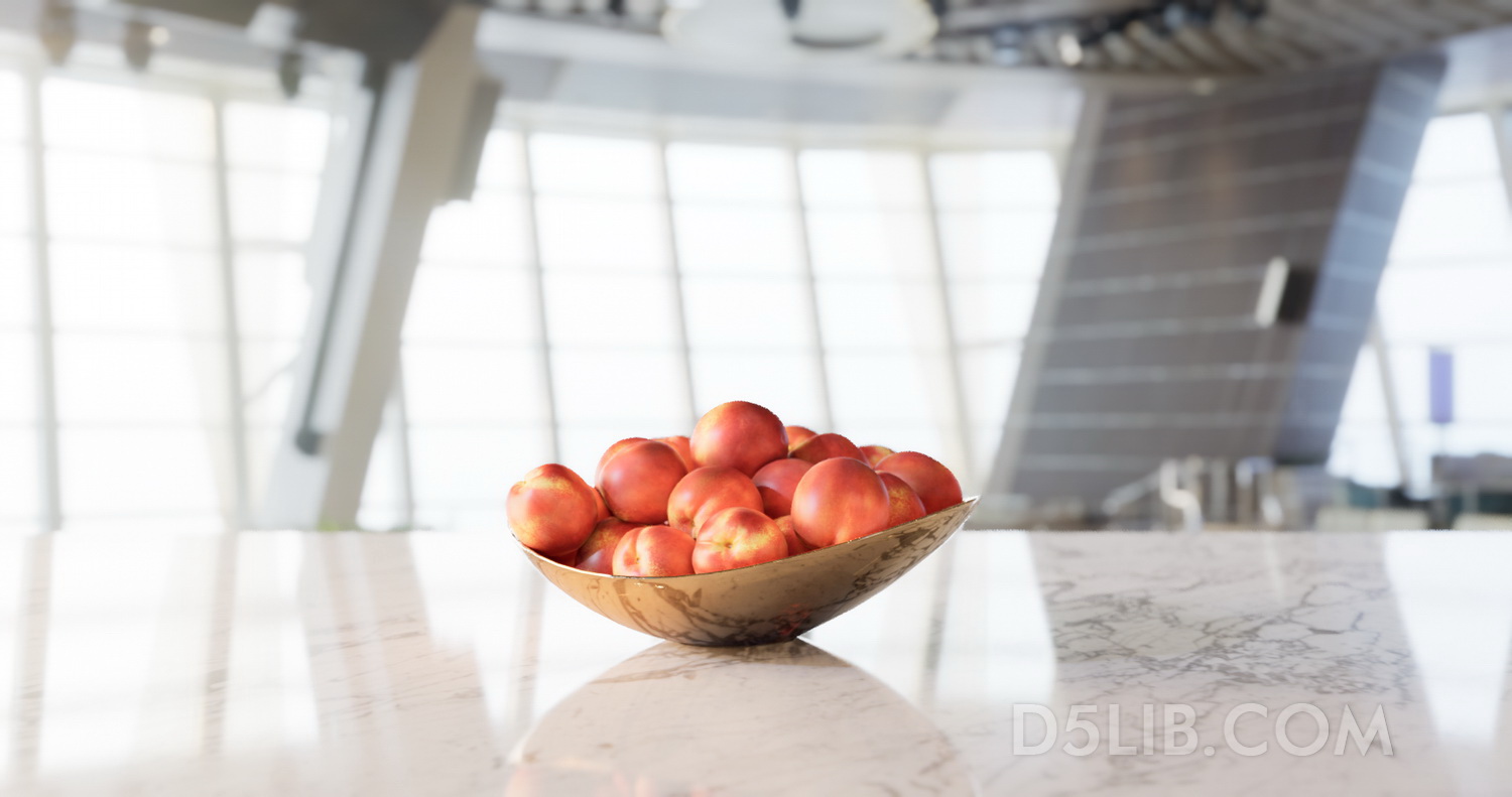 Free Plum Basket Model Assets For D5 Render Download-147