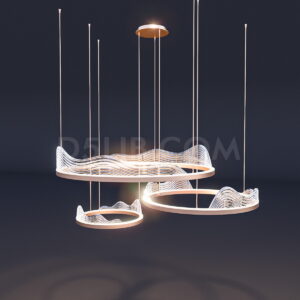Free Ceiling Light Model Assets For D5 Render Download-259
