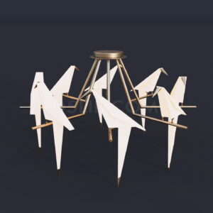 Free Ceiling Light Model Assets For D5 Render Download-262