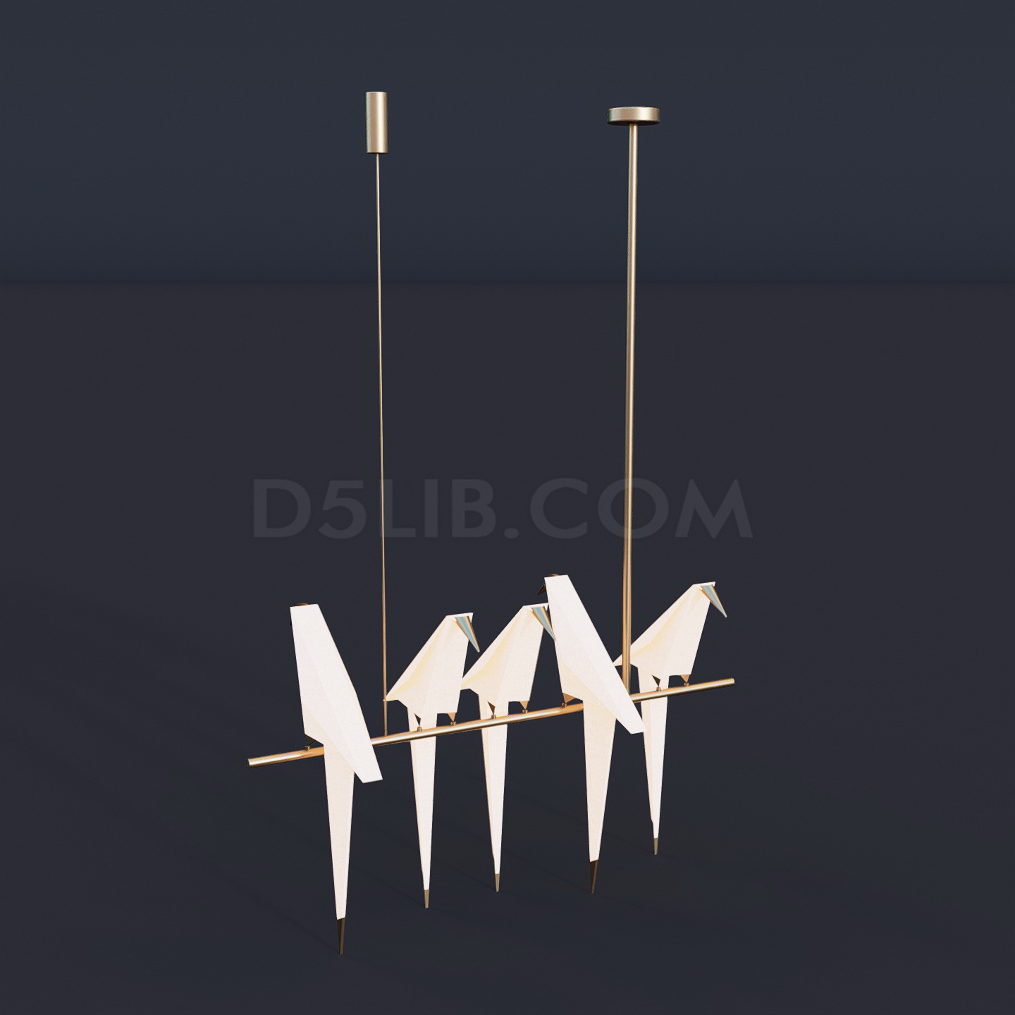 Free Ceiling Light Model Assets For D5 Render Download-263