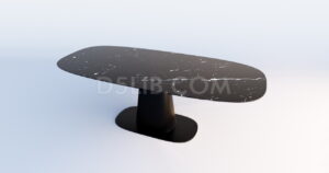 Free Dining Table Model Assets for D5 Render Download-252
