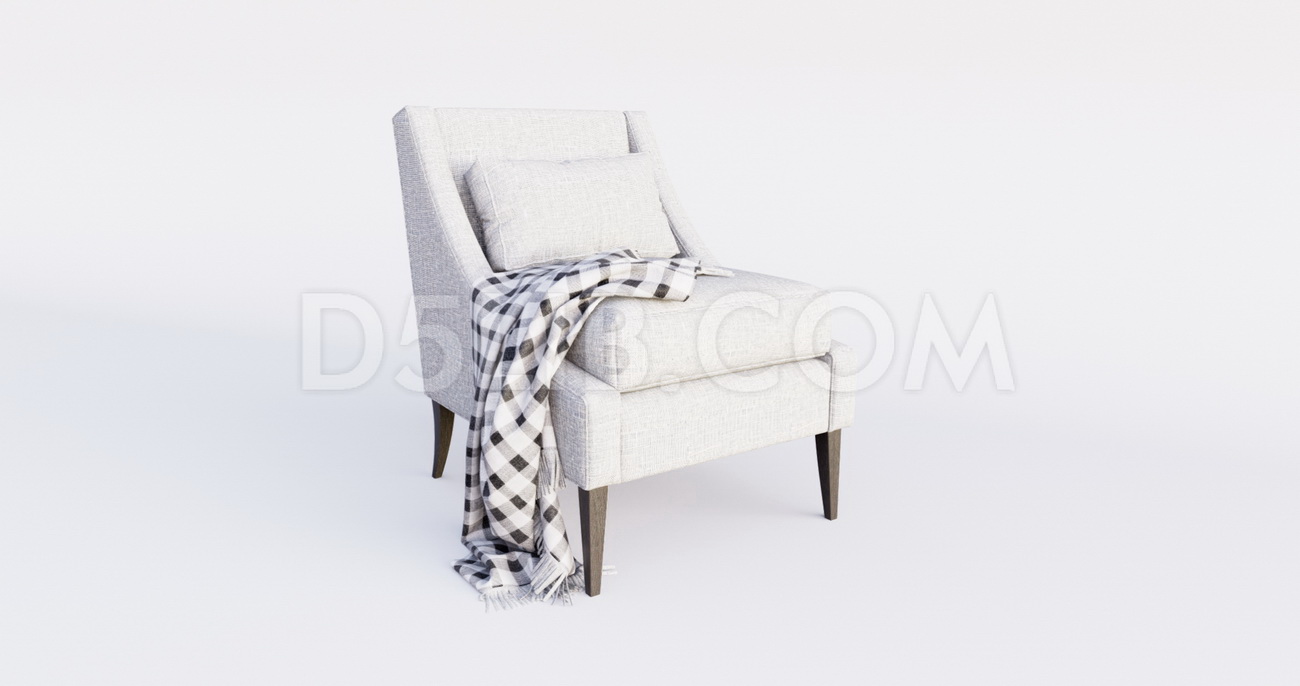 Free Relaxing Chair Model Assets for D5 Render Download-256