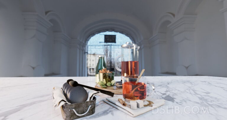 Free Tableware Assets For D5 Render Download-207