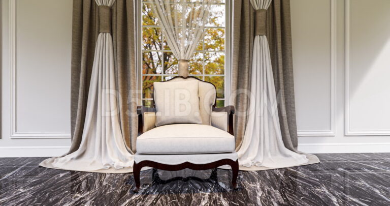 Free Cguy Chair Model Assets For D5 Render Download-285