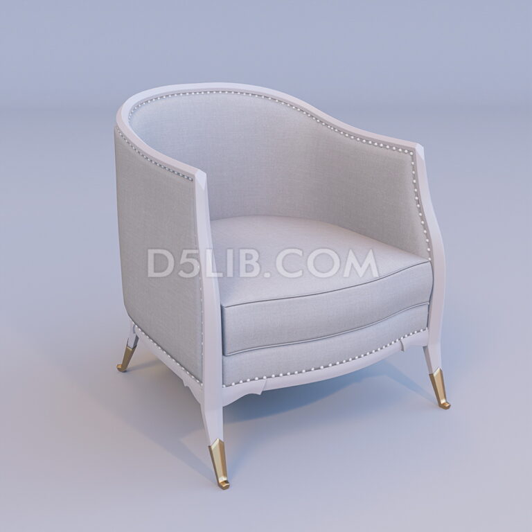 Free Caracole Chair Model Assets For D5 Render Download-277