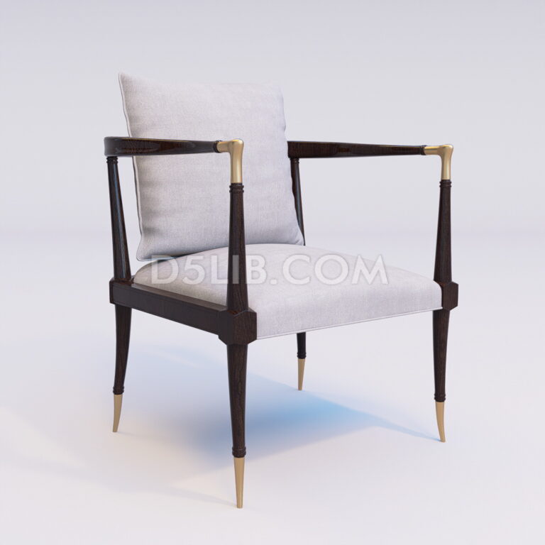 Free Caracole Chair Model Assets For D5 Render Download-279