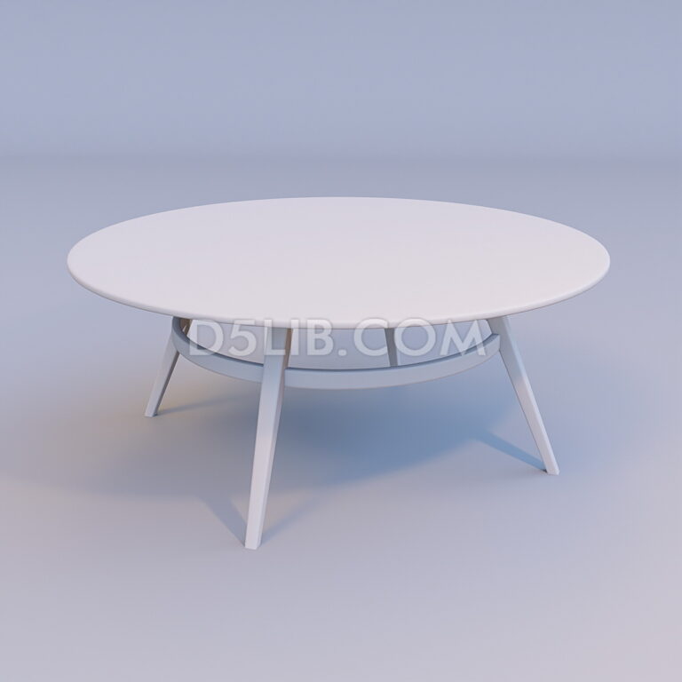 Free Caracole Tea Table Model Assets For D5 Render Download-278