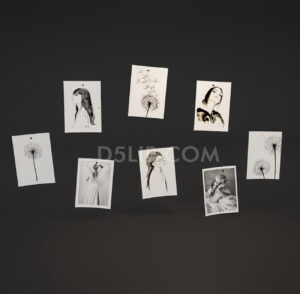 Free Frame Model Assets For D5 Render Download-284