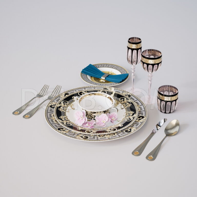 Free Tableware Assets For D5 Render Download-276 (2)