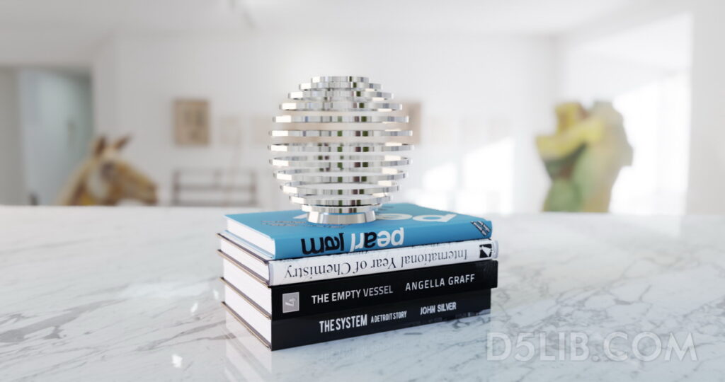 Free D5 Render Assets Download Decorative Book 3d Models-330