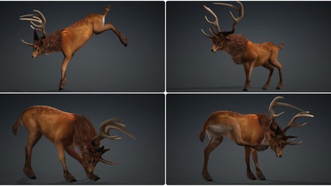 D5lib Animated Deer (3)